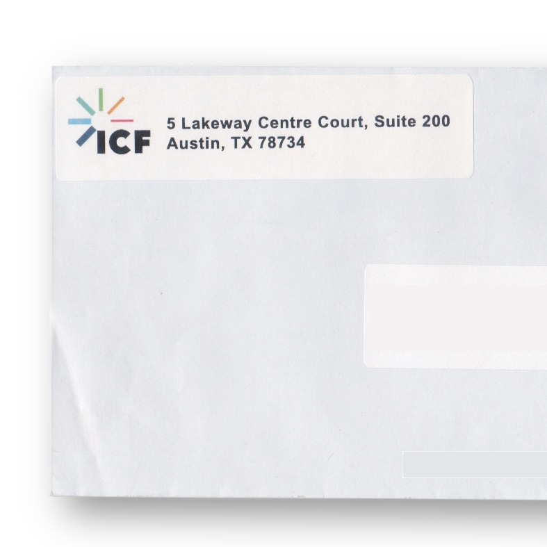 ICF Envelope, we hope you opened it!